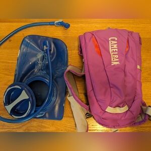 CamelBak hydration backpack small pink